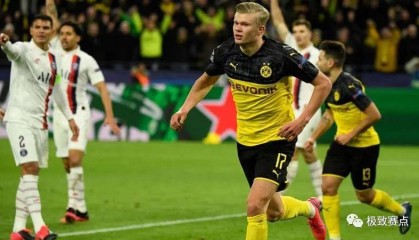 多特蒙德新星哈兰德连续三轮梅开二度